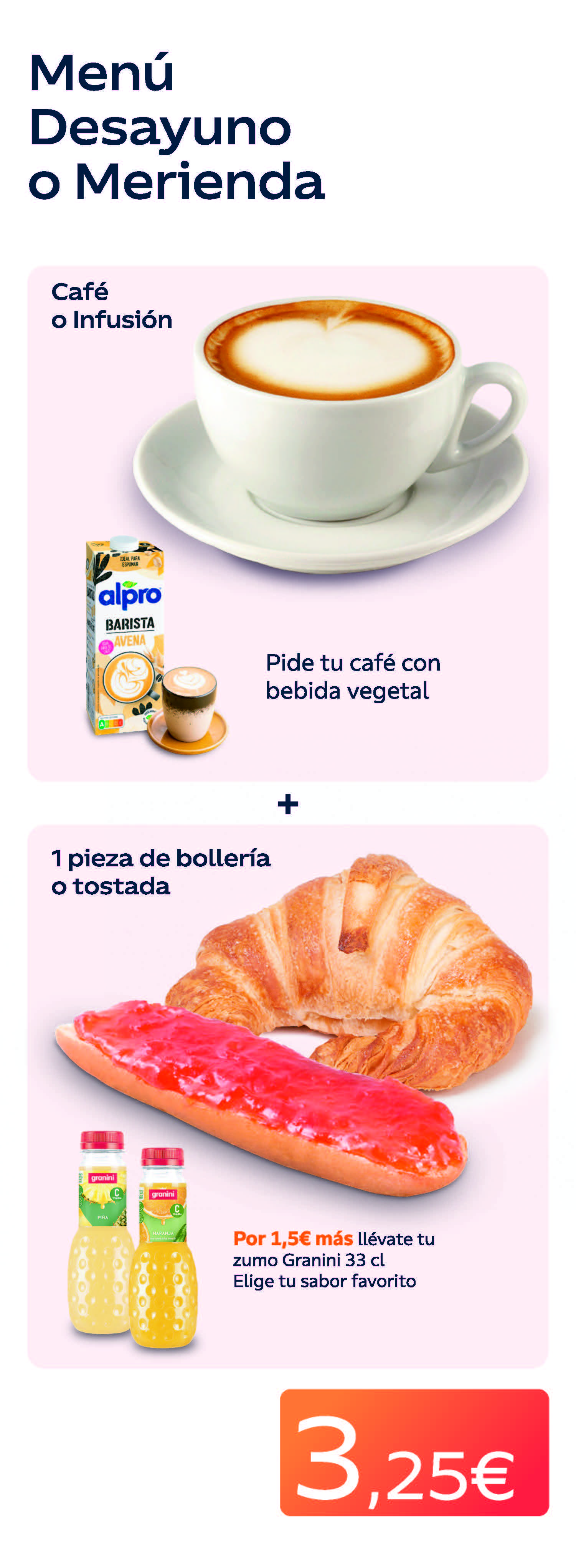 Menú página 1