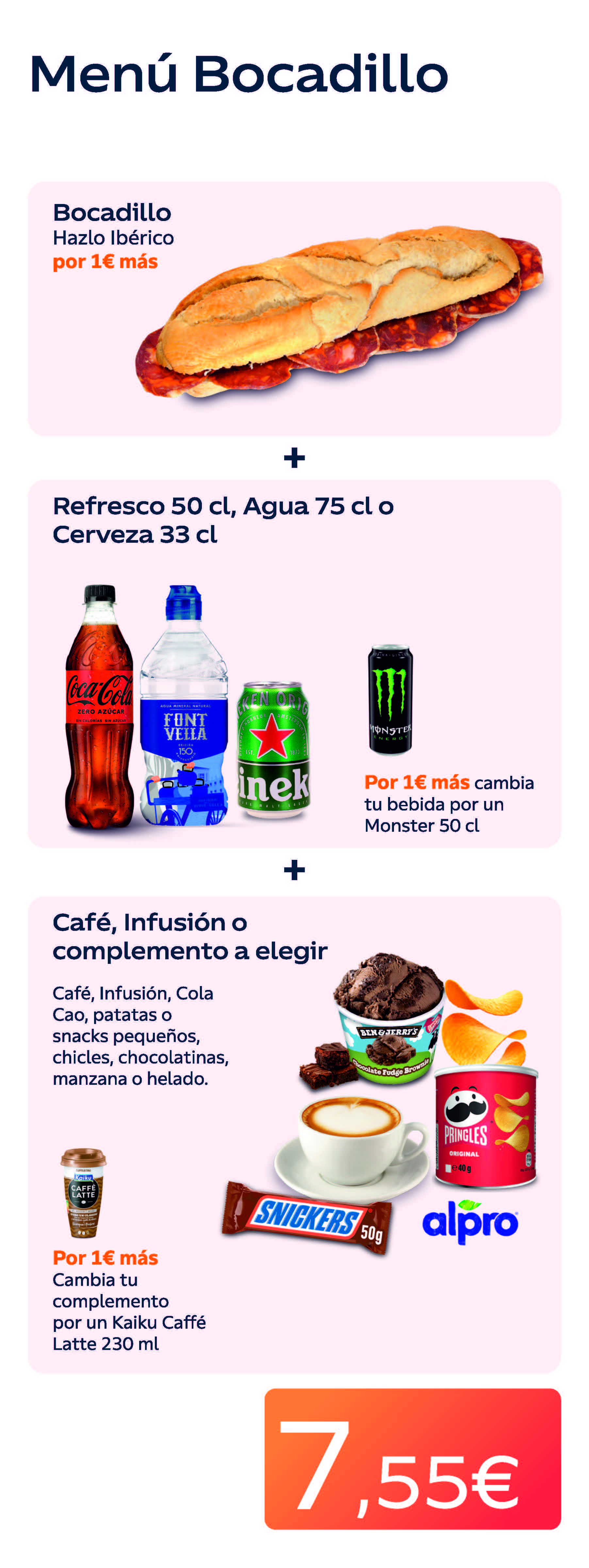 Menú página 3